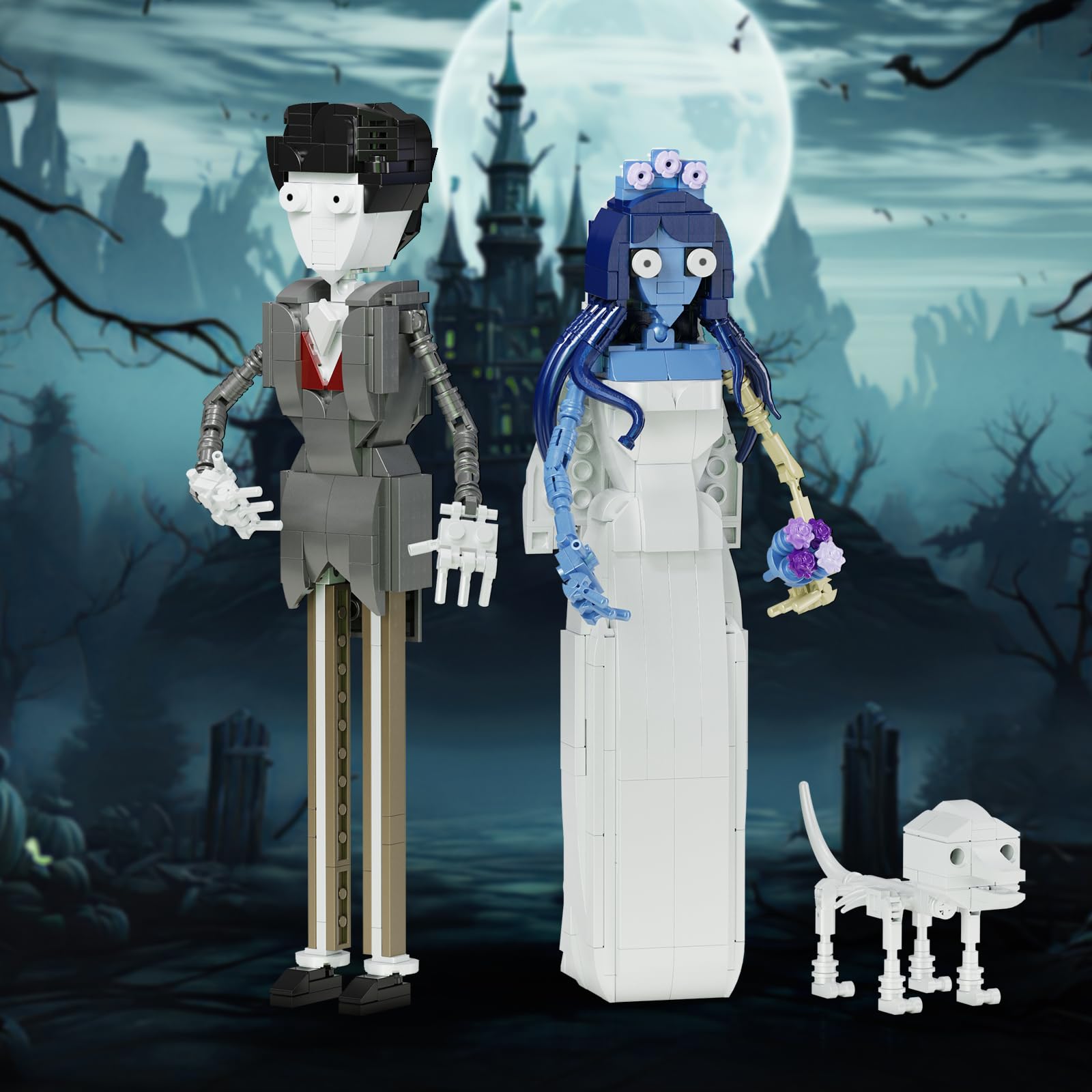 Amazon.co.jp: Corpse Bride ビルディングブロックセット ホラー映画